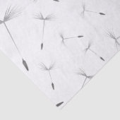 Papier Mousseline Graines de flottement de pissenlit (Détail)