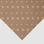 Papier Mousseline Grains de café (Détail)