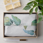 Papier Mousseline Grand Bébé Blue Hydrangea Fleur (Cadeau)