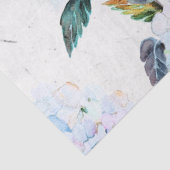 Papier Mousseline Grand Bébé Blue Hydrangea Fleur (Détail)