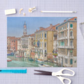 Papier Mousseline Grand Canal de Venise, Italie (Artisanat)
