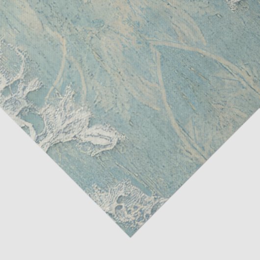 Papier Mousseline Grand Flamant rose rose Chic Shabby Découpage flor (Détail)