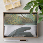 Papier Mousseline Grand héron bleu par John James Audubon (Cadeau)