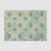 Papier Mousseline Grand insecte vert (Recto)