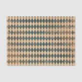 Papier Mousseline Grand Motif Diamond Arlequin (Recto)