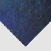 Papier Mousseline Grand Papillon bleu (Détail)