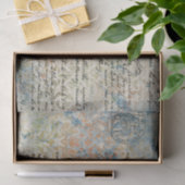 Papier Mousseline Grand script désorganisé (Cadeau)