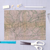 Papier Mousseline Grand système de Wabash (Artisanat)