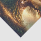 Papier Mousseline Grand Vieux Chêne Enchanté Russe Mariage Forêt (Détail)