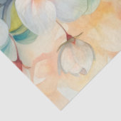 Papier Mousseline Grande aquarelle élégante Découpage Jasmin (Détail)