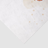 Papier Mousseline Grande Aquarelle Whimsical Fleur sauvage de chute (Détail)