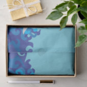 Papier Mousseline Grande bande dessinée drôle de requin blanc (Cadeau)