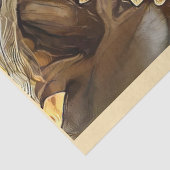 Papier Mousseline Grande collection de tournesols d'aquarelle de lux (Détail)