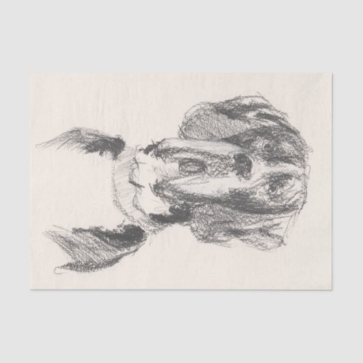 Papier Mousseline Grande Dane (Recto)