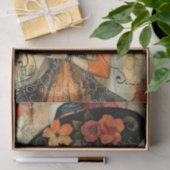 PAPIER MOUSSELINE GRANDE DÉCOUPAGE DE FILLES DE MODE CASQUETTE (Cadeau)