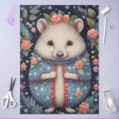 Papier Mousseline Grande forêt de bois Hérisson de la décomposition (Artisanat)