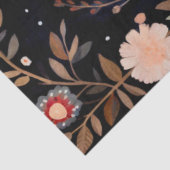 Papier Mousseline Grande Forêt de l'Ours Floral Découpage (Détail)