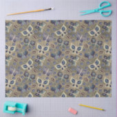 Papier Mousseline Grande page de découpage Motif papillon transparen (Artisanat)