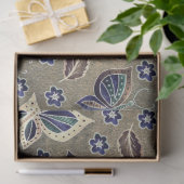 Papier Mousseline Grande page de découpage Motif papillon transparen (Cadeau)