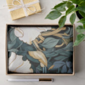 Papier Mousseline Grandes Fleurs William Morris Papier Tissu Inspiré (Cadeau)