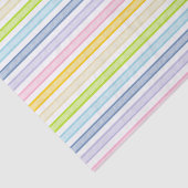 Papier Mousseline Grandes Têtes Pastel Arc-en-ciel (Détail)