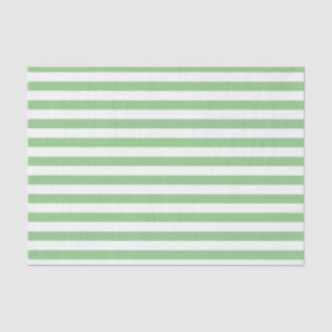 Papier Mousseline Grandes vertes et blanches