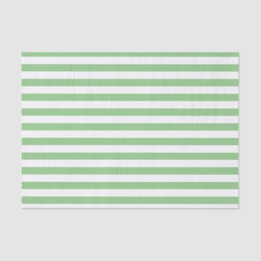 Papier Mousseline Grandes vertes et blanches (Recto)