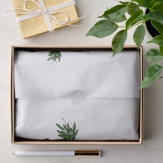 Papier Mousseline Grandir en Panda (Cadeau)