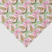 Papier Mousseline Grandmillennial Christmas Leopard  (Détail)