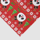 Papier Mousseline Grands andouillers de Noël de bande dessinée de (Détail)