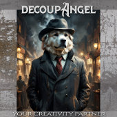 Papier Mousseline Grands Pyrénées - Découpage -