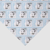 Papier Mousseline Grands Pyrénées peignant - art original de chien (Détail)