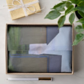 Papier Mousseline Grange Brown Snappy avec deux Xs Bleus Contrevus (Cadeau)