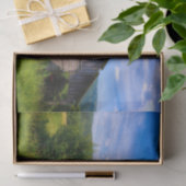 Papier Mousseline Grange de Caroline du Nord avec une courtepointe s (Cadeau)