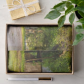 Papier Mousseline Grange patinée avec drapeau américain (Cadeau)