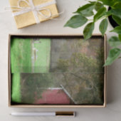 Papier Mousseline Grange rouge à l'ancienne dans le pays Amish (Cadeau)