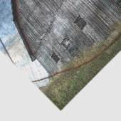 Papier Mousseline Grange Rustique de Campagne Découpage de Texture V (Détail)