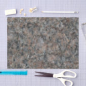 Papier Mousseline Granite gris (Artisanat)