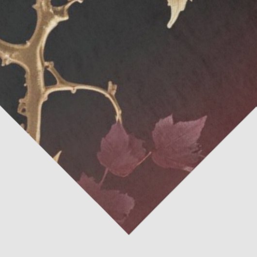 Papier Mousseline Grapes and Vine (Détail)