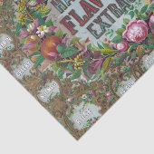 Papier Mousseline Graphique d'extrait de cuvée de fruits floraux vic (Détail)