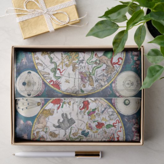 Papier Mousseline Graphique en étoile (Cadeau)