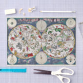 Papier Mousseline Graphique en étoile (Artisanat)