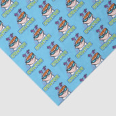 Papier Mousseline Graphique Nom du caractère de Dexter (Détail)