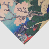 Papier Mousseline Graphiques d'encre embarcation de découpage asiati (Détail)