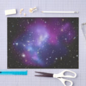 Papier Mousseline Grappe céleste de galaxie violette (Artisanat)