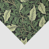 Papier Mousseline Grappe de vignes dans les nuances de vert (Détail)