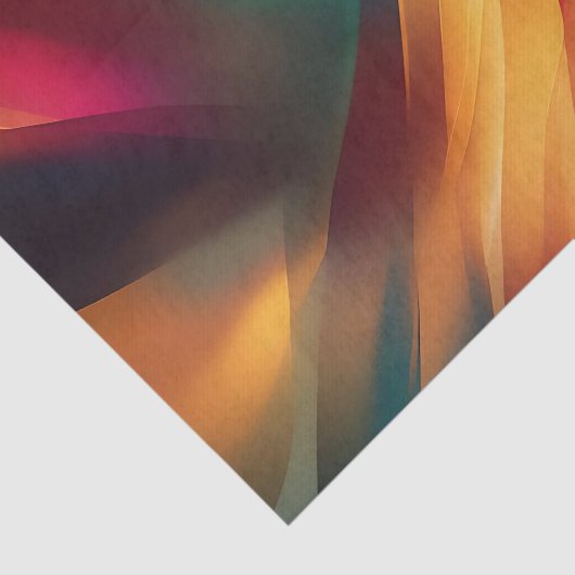 Papier Mousseline Gras Abstrait (Détail)