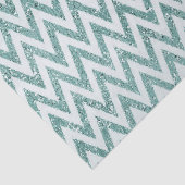 Papier Mousseline Gratuit Vert Blanc Chevron Stripes Noël (Détail)