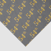 Papier Mousseline Gray, Faux Gold 54e (Cinquante-quatrième) (Détail)