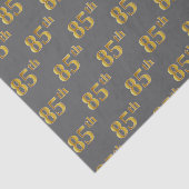 Papier Mousseline Gray, Faux Gold 85e (Quatre-vingt-cinquième) (Détail)